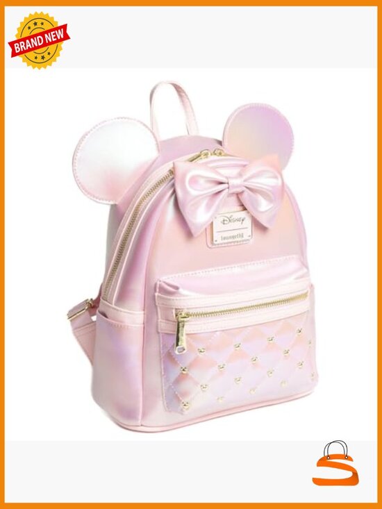 Loungefly Minnie Mouse Iridescent Faux Leather Backpack Women\'s main image 7